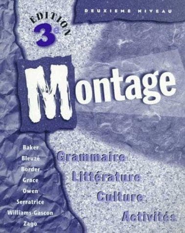 Tapa de Montage