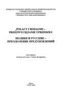 Tapa de Polacy i rosjanie--przezwyciężanie uprzedzeń =