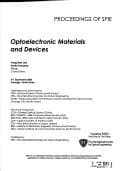 Tapa de Optoelectronic materials and devices