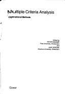 Tapa de Multiple criteria analysis
