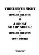 Tapa de 13th Night and a Short Sharp Schock