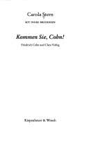 Tapa de Kommen Sie, Cohn!