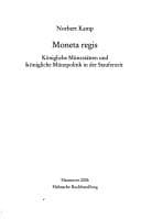 Tapa de Moneta regis