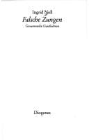 Tapa de Falsche Zungen