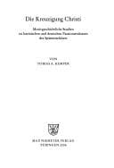 Tapa de Die Kreuzigung Christi
