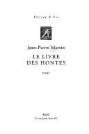 Tapa de Le livre des hontes