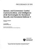 Tapa de Sensors, and command, control, communications, and intelligence (C3I) technologies for homeland security and homeland defense V