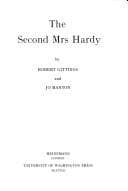 Tapa de The second Mrs. Hardy