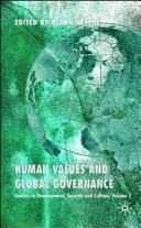 Tapa de Human values and global governance