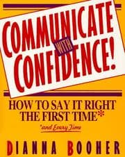 Tapa de Communicate with confidence!
