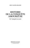 Tapa de Histoire de la conquête amoureuse