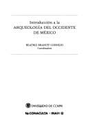 Tapa de Introducción a la arqueología del occidente de México