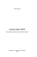 Tapa de Louise Labé 2005