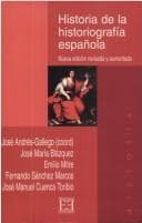 Tapa de Historia de la historiografía española