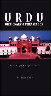 Tapa de Urdu-English/English-Urdu Dictionary and Phrasebook