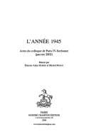 Tapa de L'année 1945
