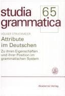 Tapa de Attribute im Deutschen