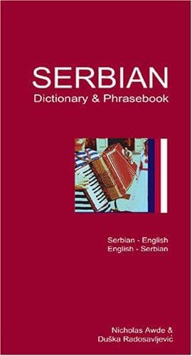 Tapa de Serbian dictionary & phrasebook