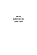 Tapa de Niger en transition, 1960-1964