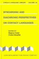 Tapa de Synchronic and diachronic perspectives on contact languages
