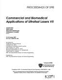 Tapa de Commercial and biomedical applications of ultrafast lasers VII
