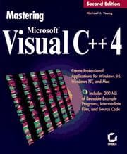 Tapa de Mastering Microsoft Visual C++ 4