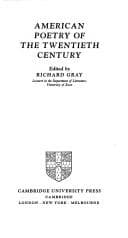 Tapa de American Poetry of the Twentieth Century