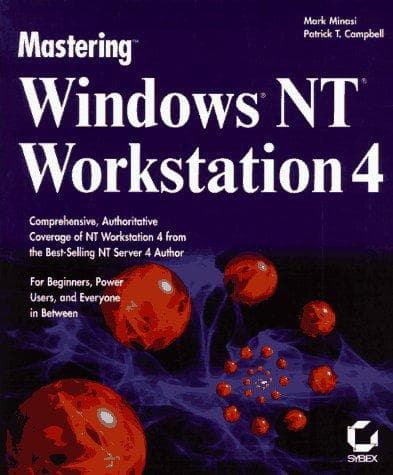 Tapa de Mastering Windows NT Workstation 4