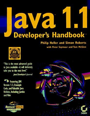 Tapa de Java 1.1 developer's handbook