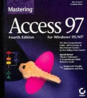 Tapa de Mastering Access 97