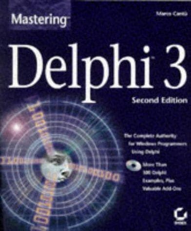 Tapa de Mastering Delphi 3