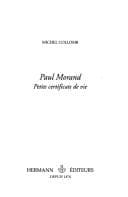 Tapa de Paul Morand