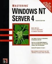 Tapa de Mastering Windows NT Server 4