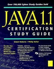 Tapa de Java 1.1 certification study guide