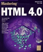 Tapa de Mastering HTML 4.0