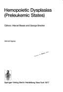 Tapa de Hemopoietic Dysplasias (Preleukemic States)