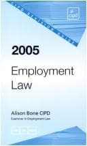 Tapa de Employment law