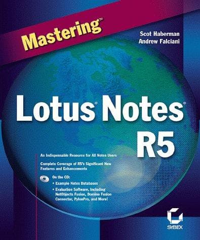 Tapa de Mastering Lotus Notes R5