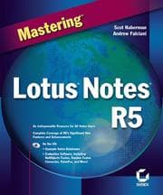 Tapa de Mastering Lotus Notes R5