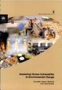 Tapa de Assessing human vulnerability to environmental change