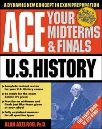 Tapa de Ace your midterms & finals.