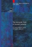 Tapa de The semantic field of modal certainty