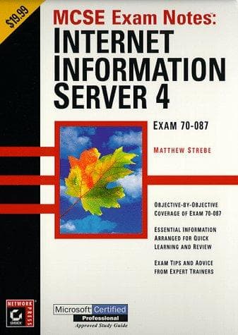 Tapa de MCSE exam notes