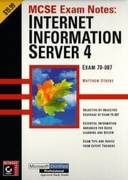 Tapa de MCSE exam notes