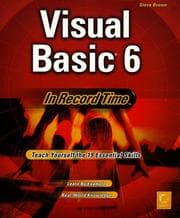 Tapa de Visual Basic 6 in record time