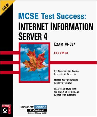 Tapa de MCSE Test Success.