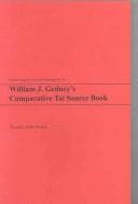 Tapa de William J. Gedney's comparative Tai source book