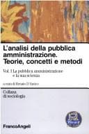 Tapa de L'analisi della pubblica amministrazione