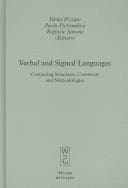 Tapa de Verbal and signed languages