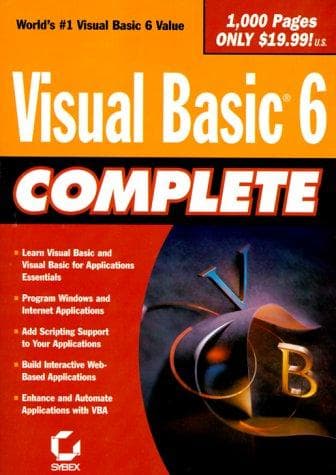 Tapa de Visual Basic 6 complete